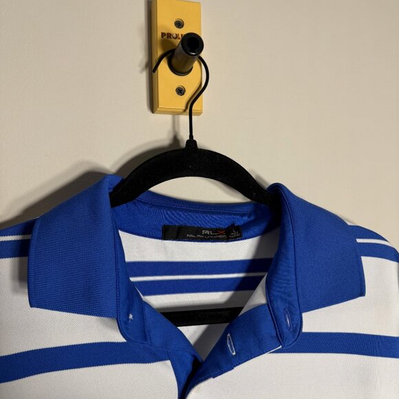 RLX Ralph Lauren Striped Golf Polo - Picture 2 of 3